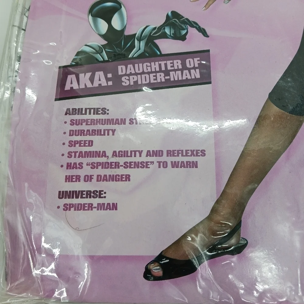 MARVEL Spider-Girl Costume Girls Disguise Daughter of Spider Man Halloween